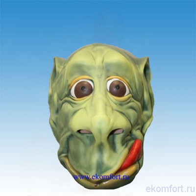 Карнавальная маска &quot;Гоблин&quot; Карнавальная маска "Гоблин"
Материал: латекс
Производитель:  Европа