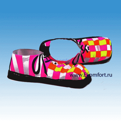 Ботинки клоунские цветные(накладки) Производство: Италия
Вес: 0,070 кг