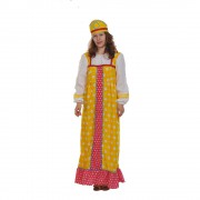Русский народный костюм "Аленушка в желтом" (взрослый)