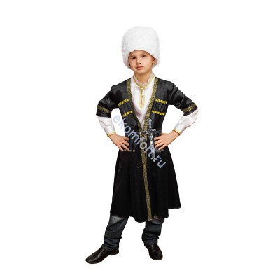 Грузинский костюм для мальчика Грузинский костюм для мальчика.  
Комплектность:  рубаха, чоха, пояс .
