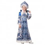 Карнавальный костюм "Снегурочка Варвара"